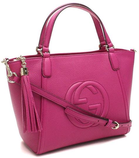 borsa gucci fucsia|bolsas gucci.